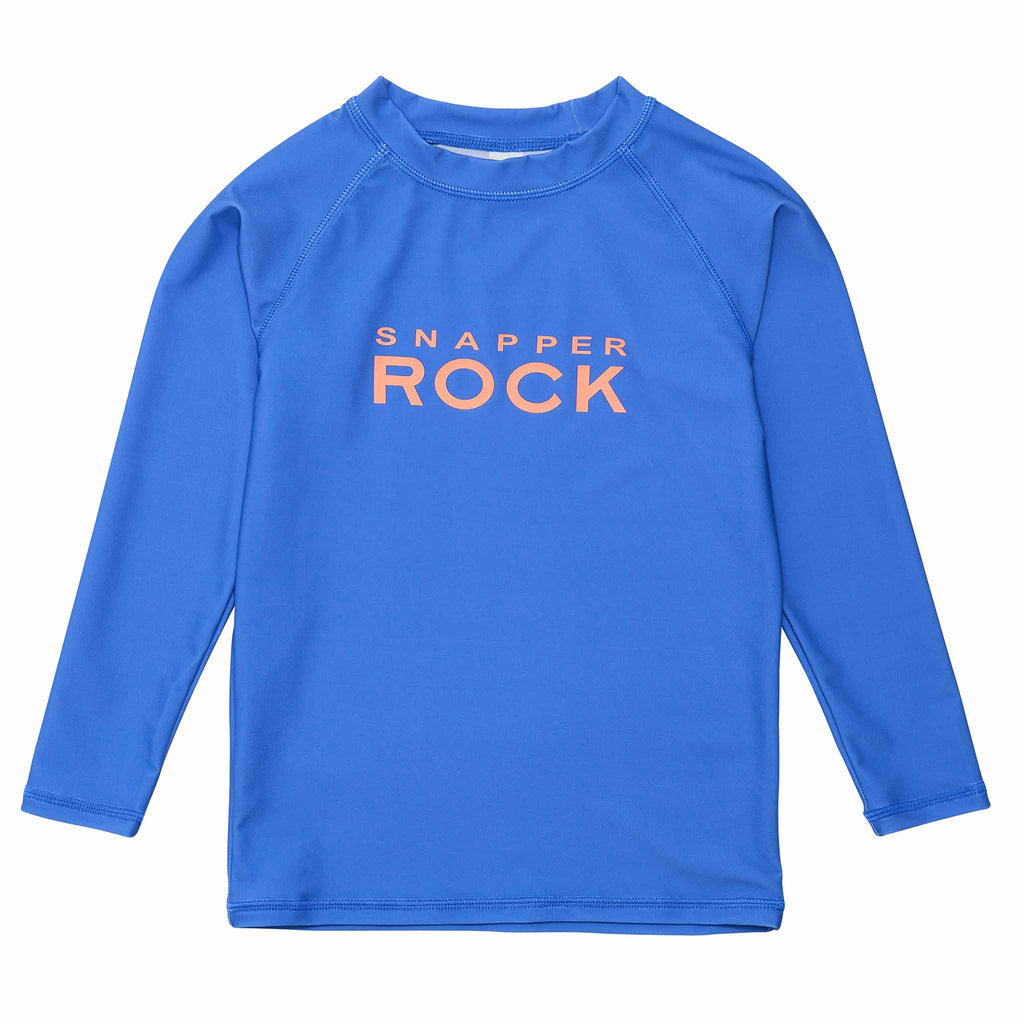 Rash guard- azure blue*