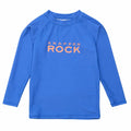 Rash guard- azure blue*