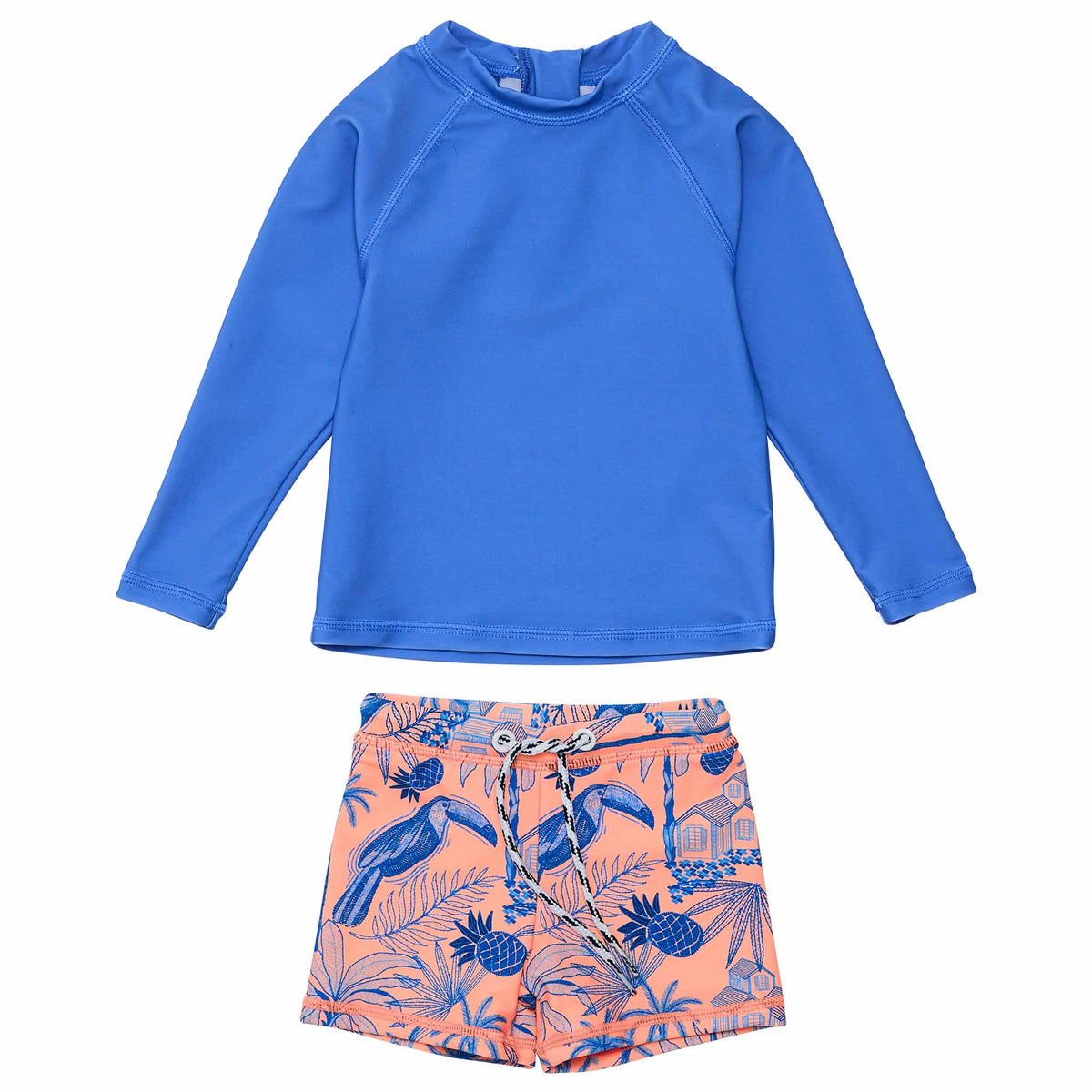 Rash guard swim set- Tropicana vacay*