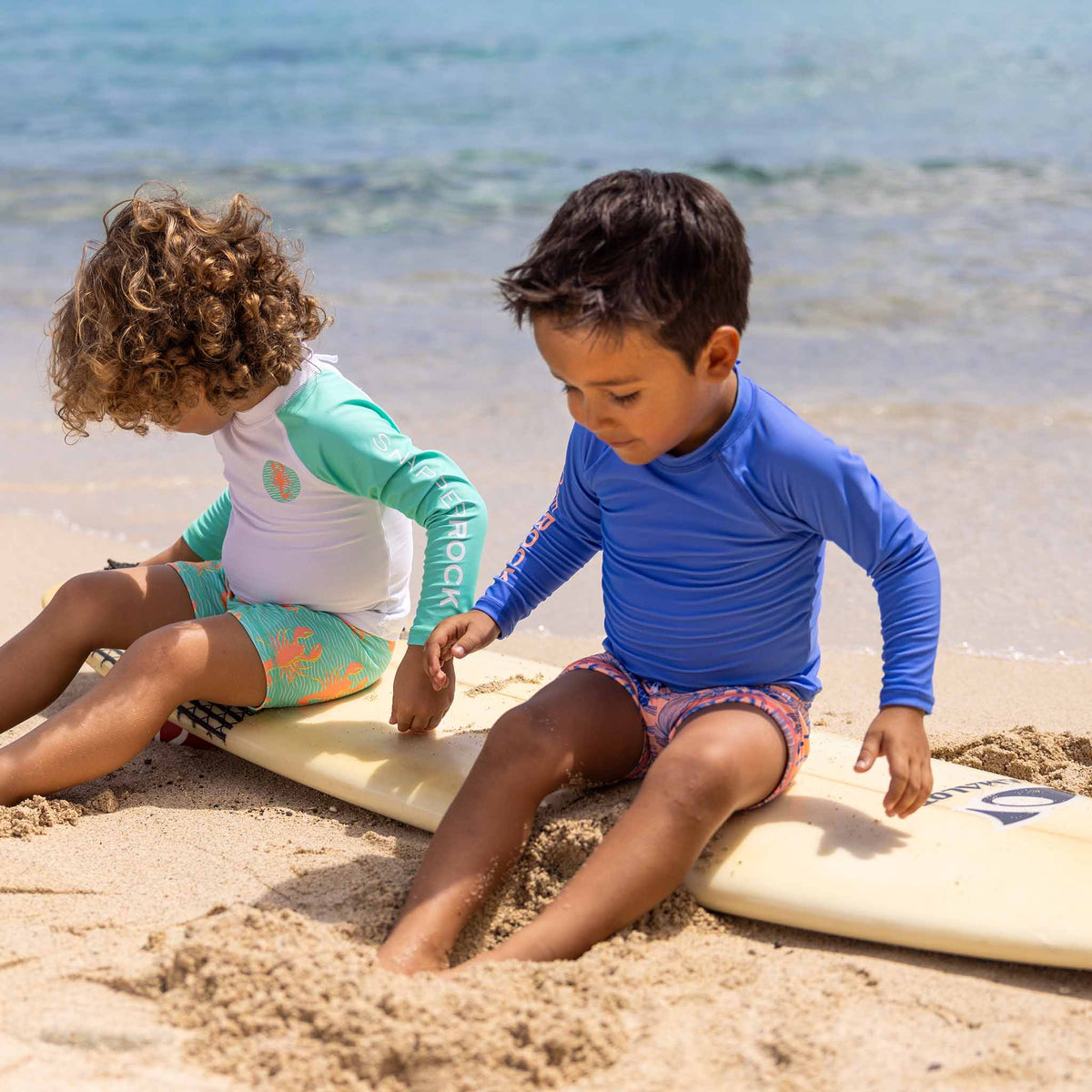 Rash guard swim set- Tropicana vacay*