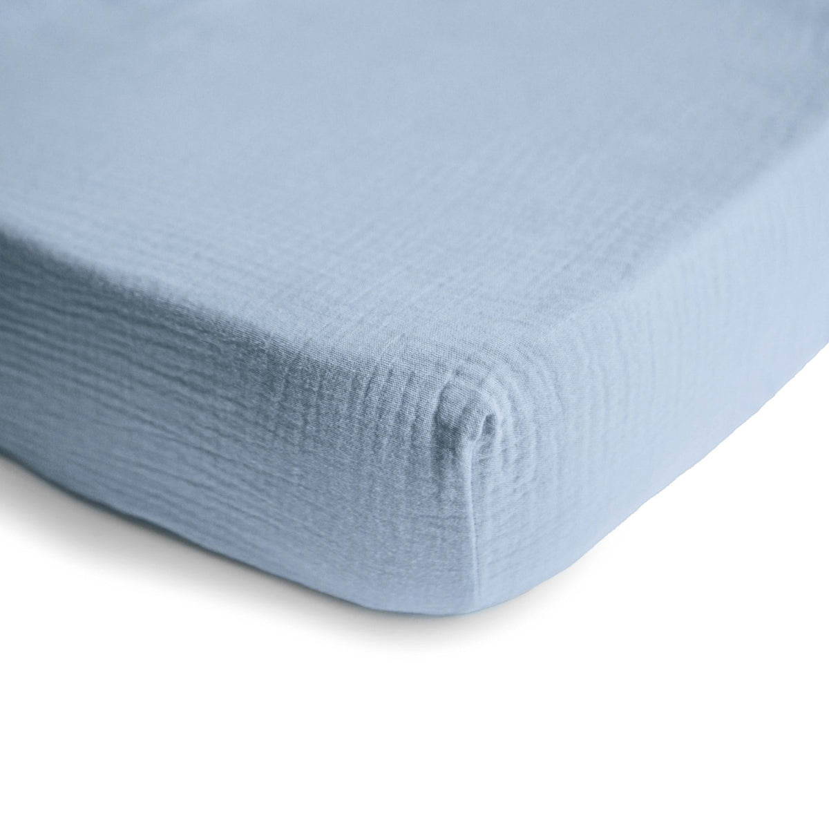 Organic Cotton Muslin Crib Sheet - Various Colors