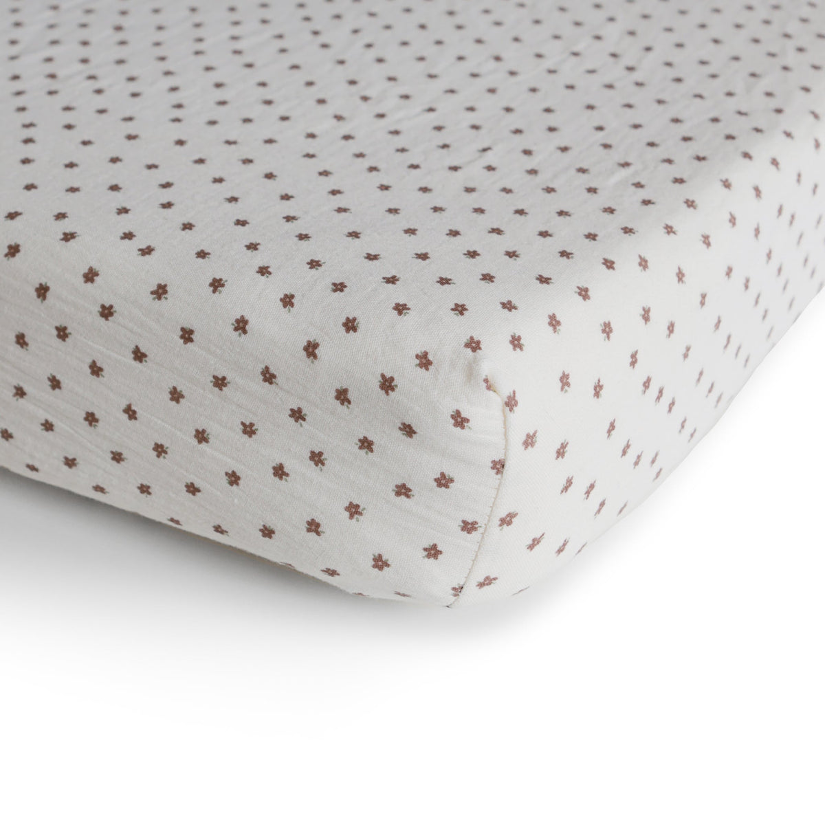 Organic Cotton Muslin Crib Sheet - Various Colors