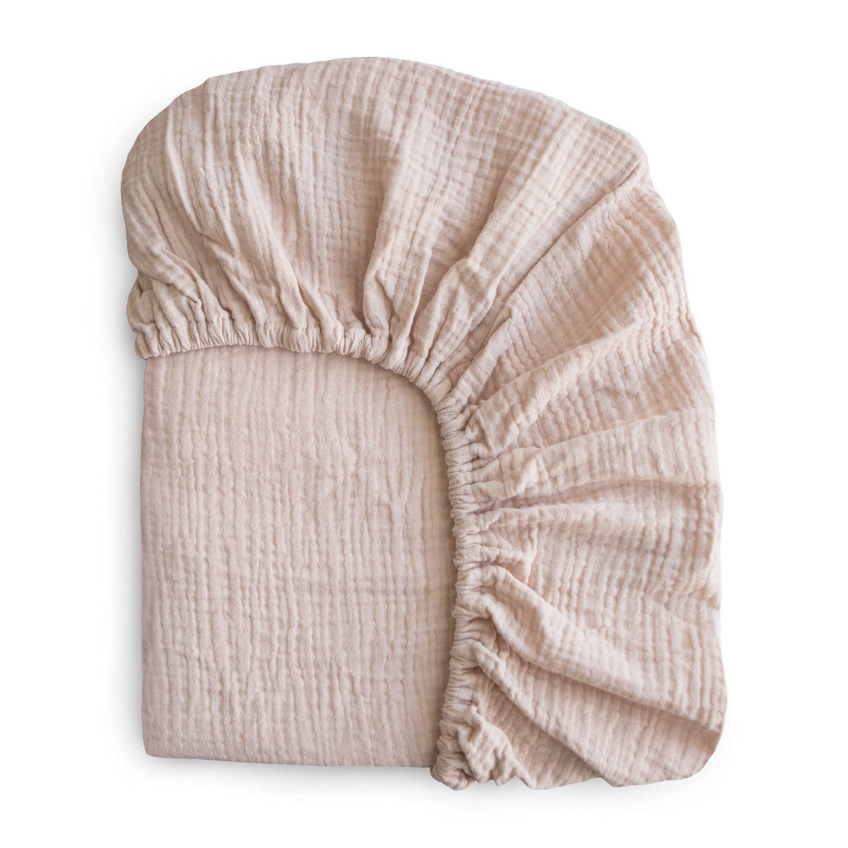 Organic Cotton Muslin Crib Sheet - Various Colors