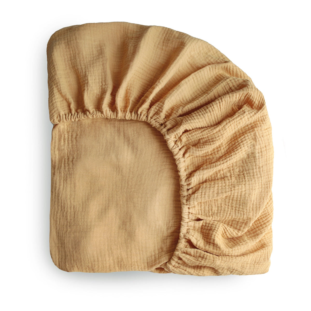 Organic Cotton Muslin Crib Sheet - Various Colors