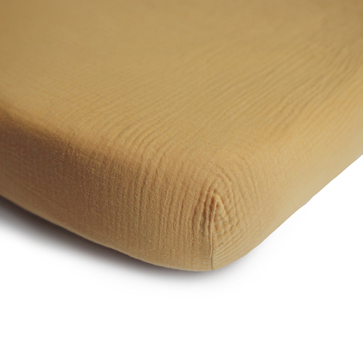 Organic Cotton Muslin Crib Sheet - Various Colors