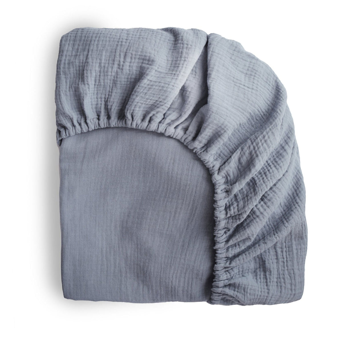 Organic Cotton Muslin Crib Sheet - Various Colors