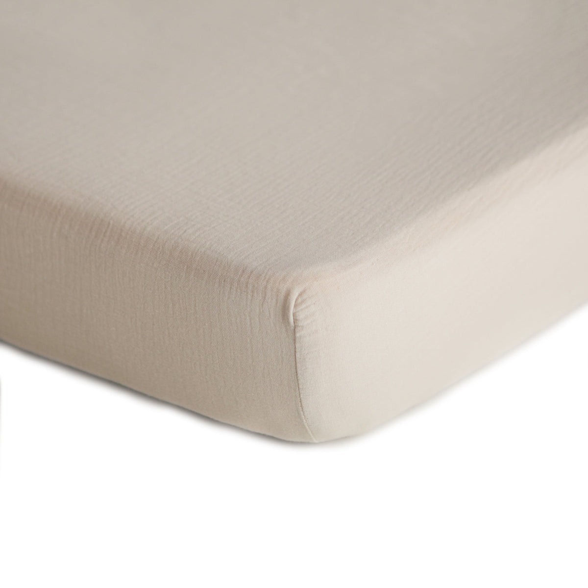 Organic Cotton Muslin Crib Sheet - Various Colors