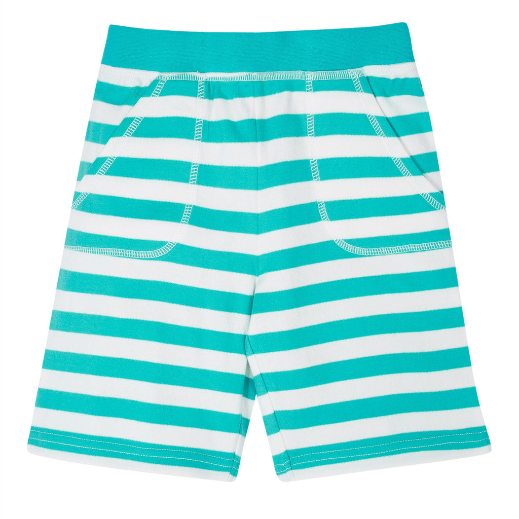 Shorts- sea moss stripe