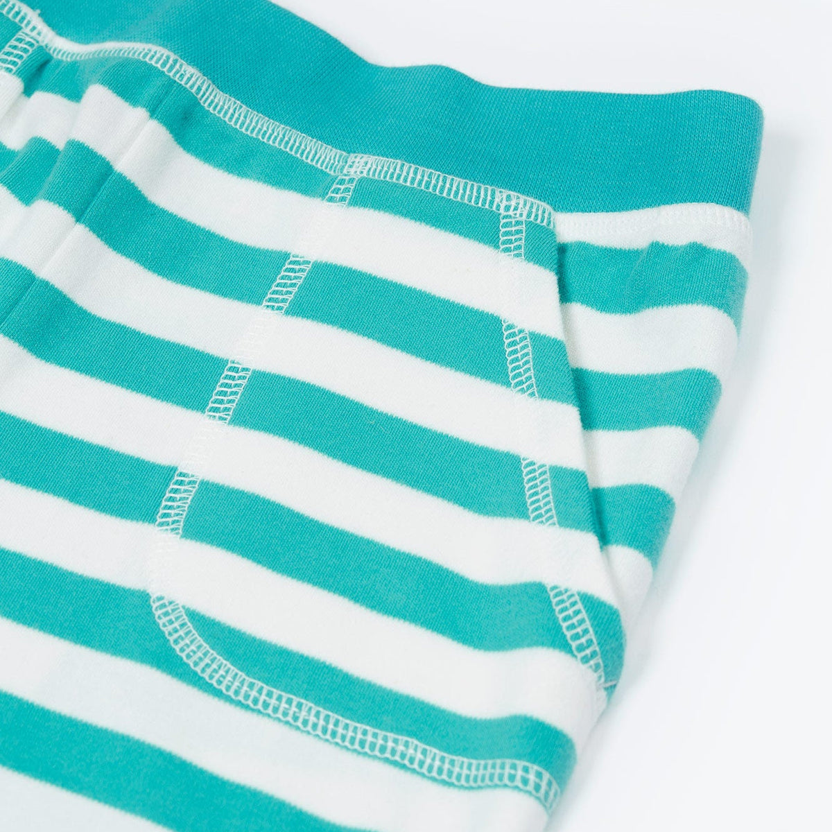 Shorts- sea moss stripe