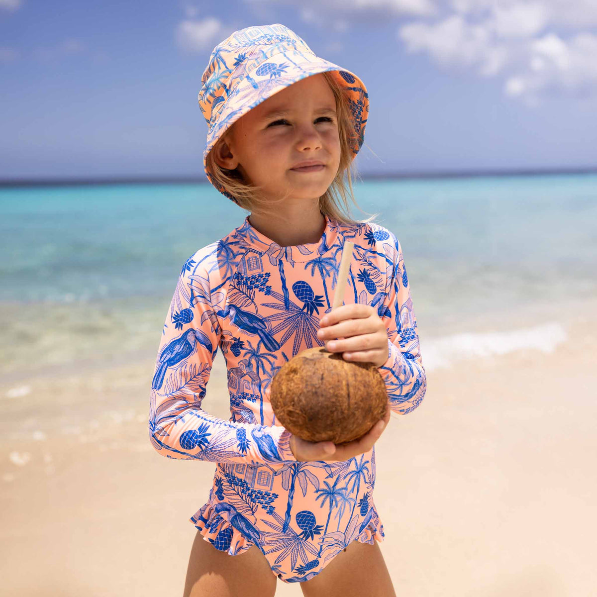 Surf suit- Tropicana vacay*