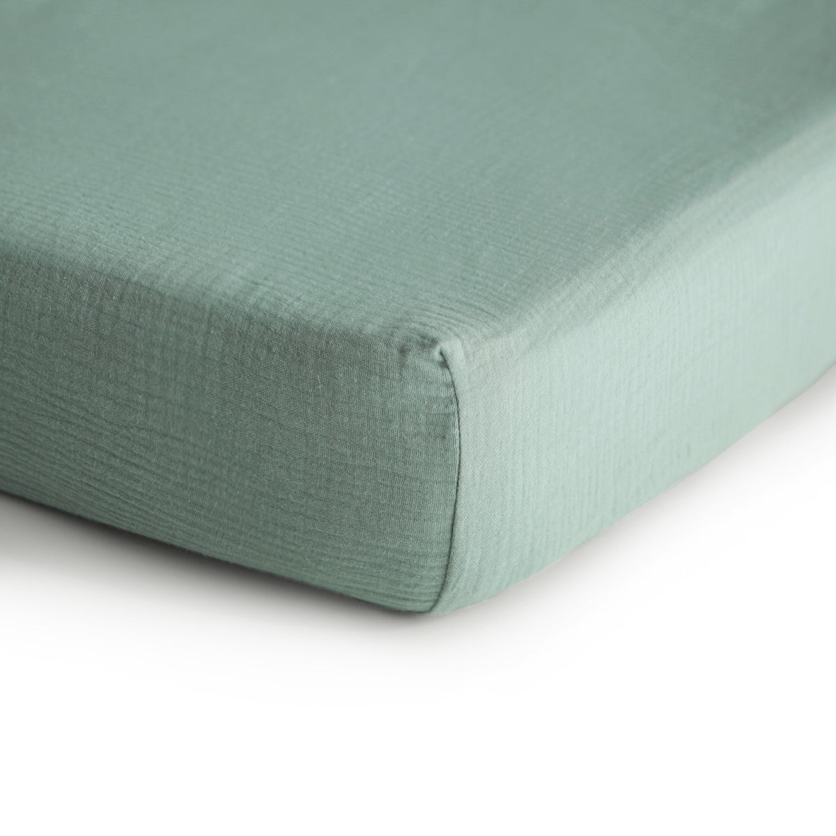 Organic Cotton Muslin Crib Sheet - Various Colors