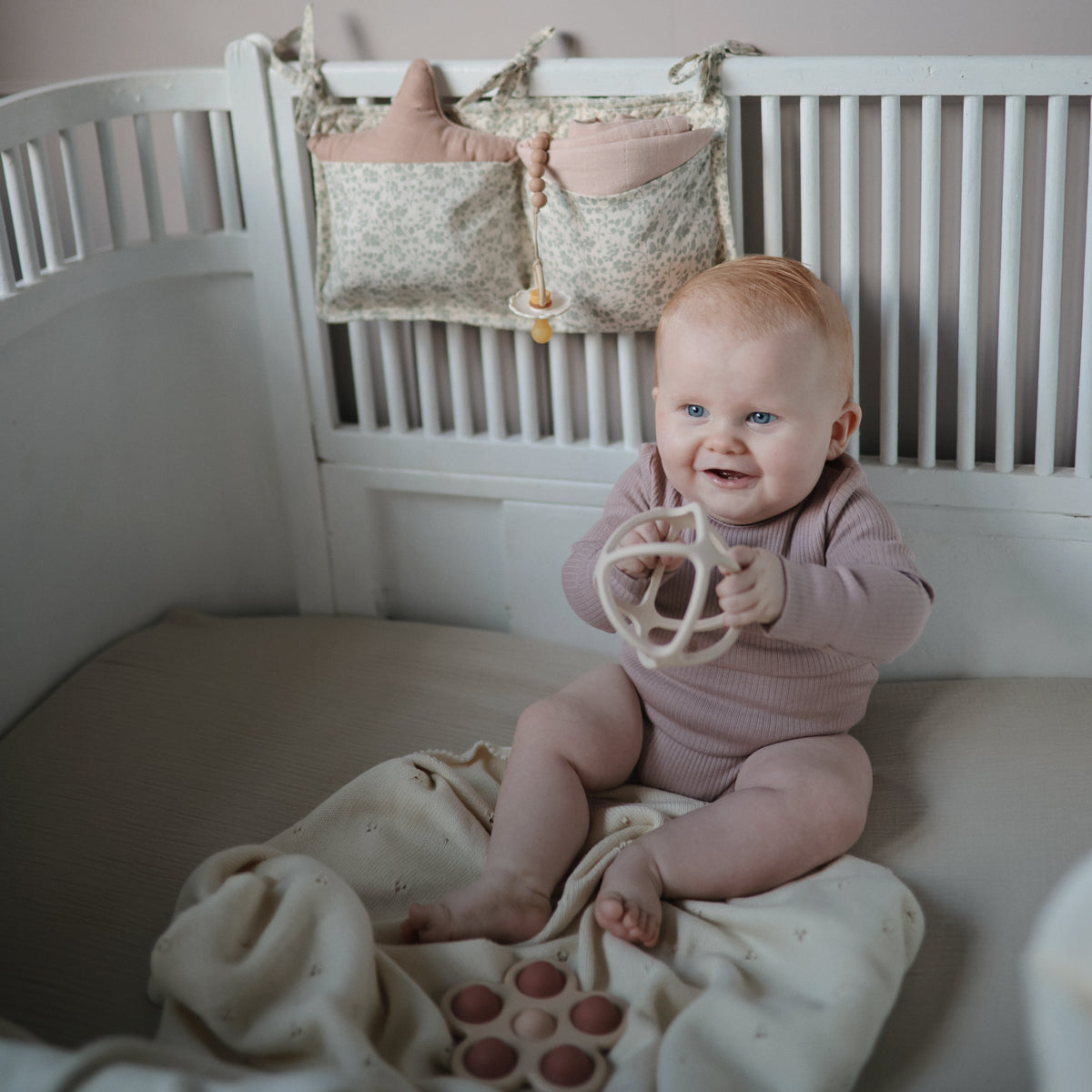 Organic Cotton Muslin Crib Sheet - Various Colors