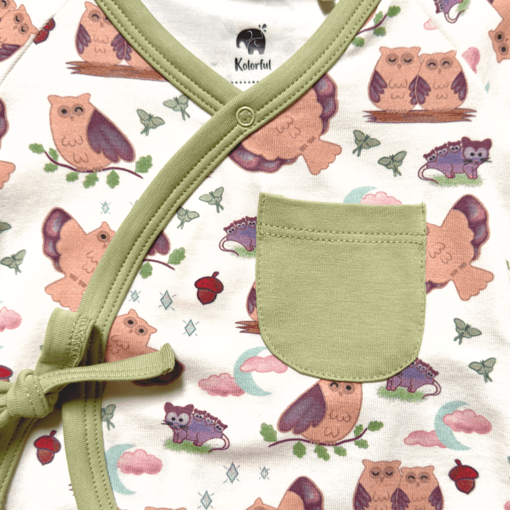Kimono short romper- nocturnal*