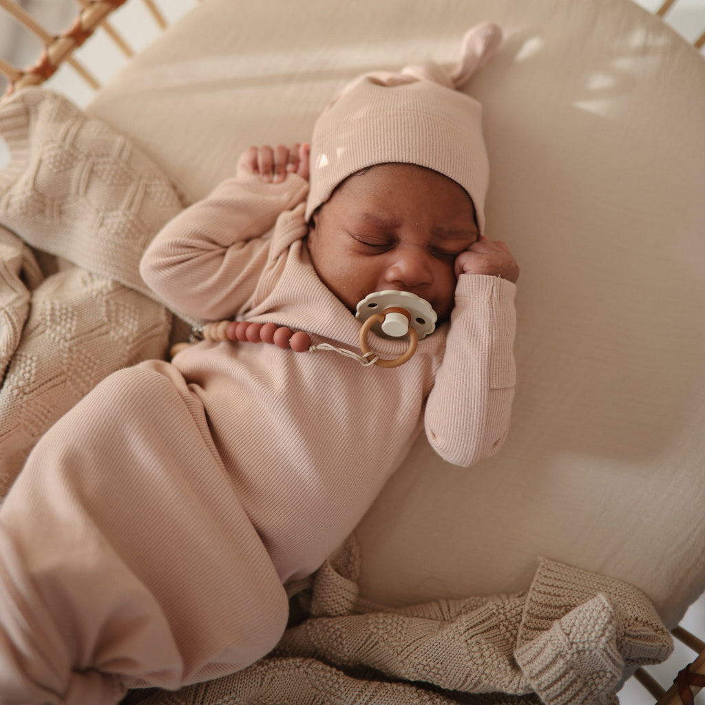 Organic Cotton Muslin Crib Sheet - Various Colors