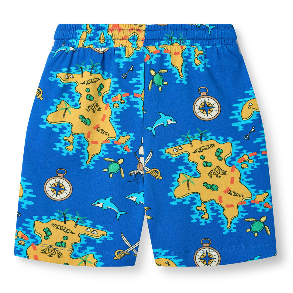 Shorts- pirate, royal blue