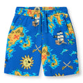 Shorts- pirate, royal blue
