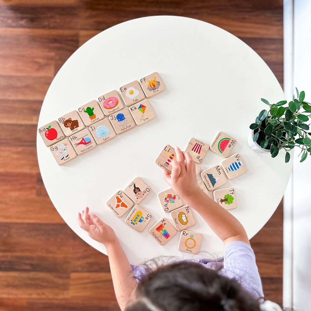 Wooden Learning Tiles - Alphabet