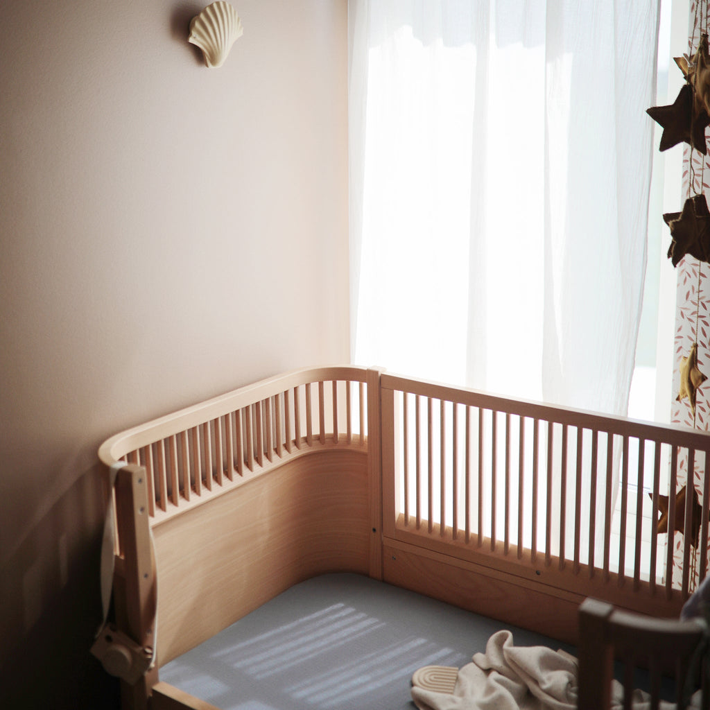 Organic Cotton Muslin Crib Sheet - Various Colors