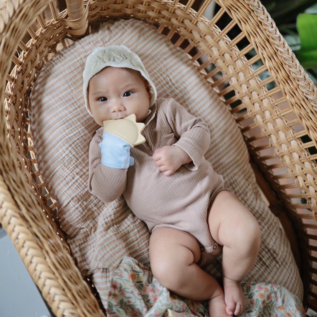 Organic Cotton Muslin Crib Sheet - Various Colors
